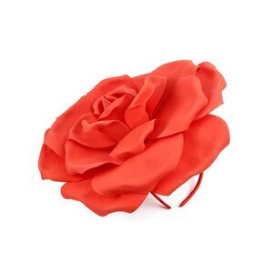 6596 Large Flower Fascinators Womens Derby Hat Wedding Prom Rose Fascinator